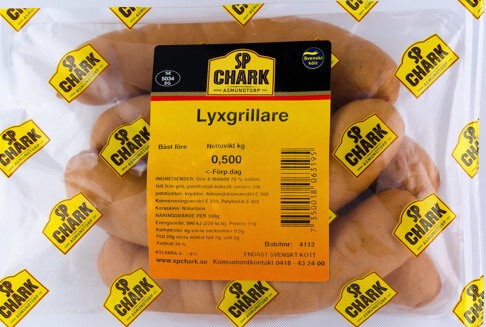 Lyxgrillare 500g
