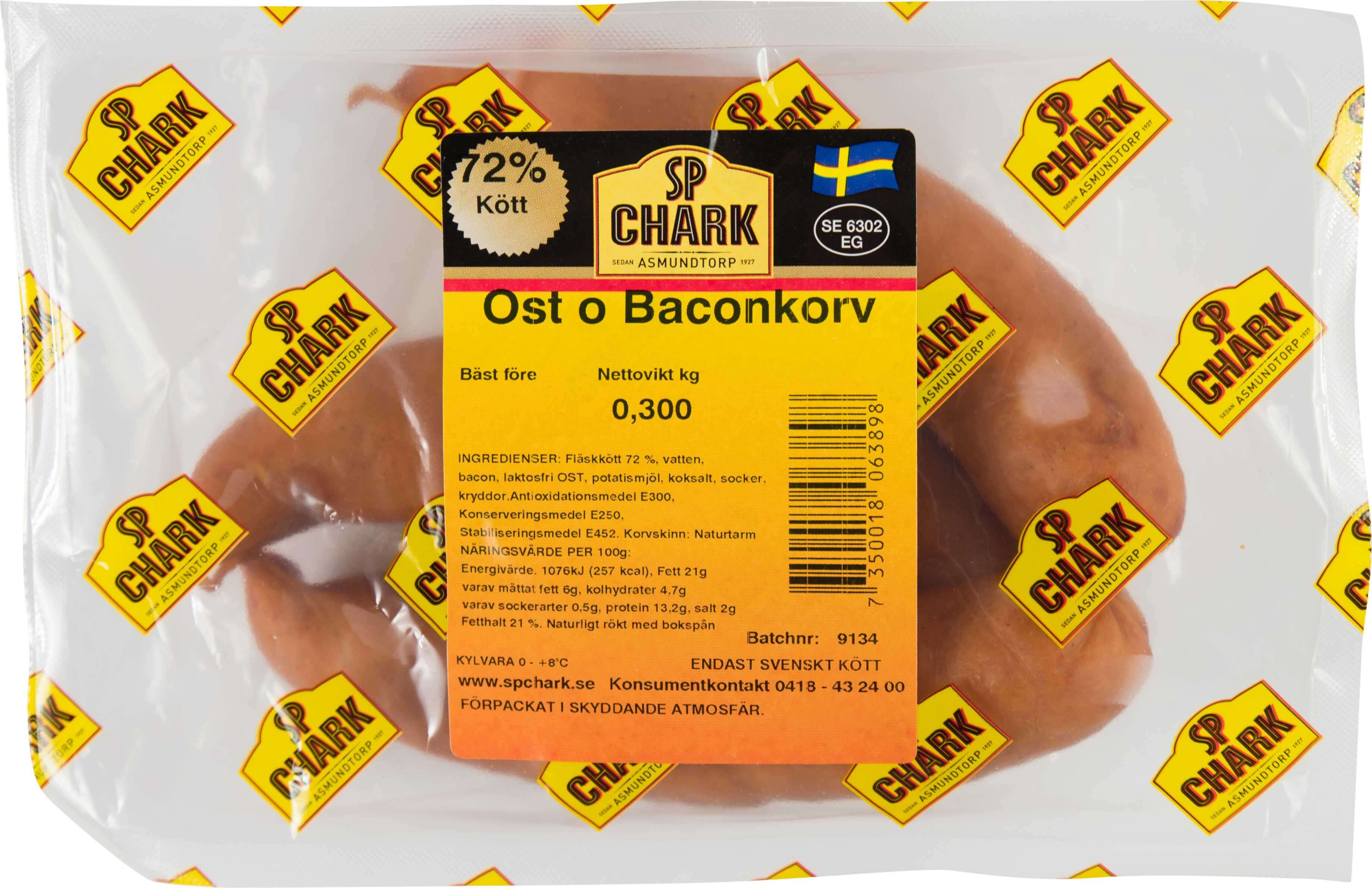 Ost & Baconkorv